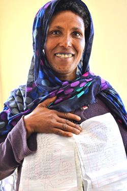 Photo of adult literary student