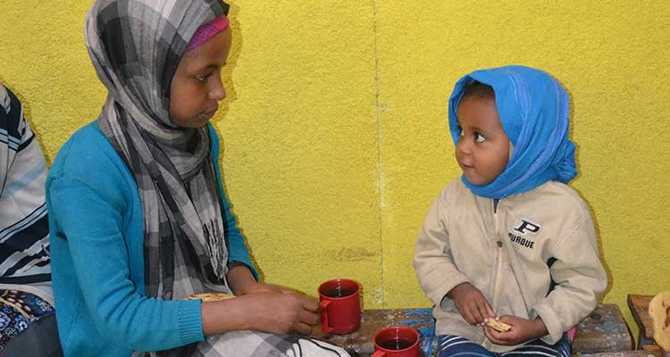 Berta Breakfast Program participants