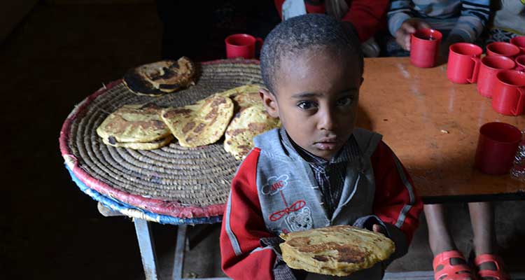 Berta Breakfast Program participants